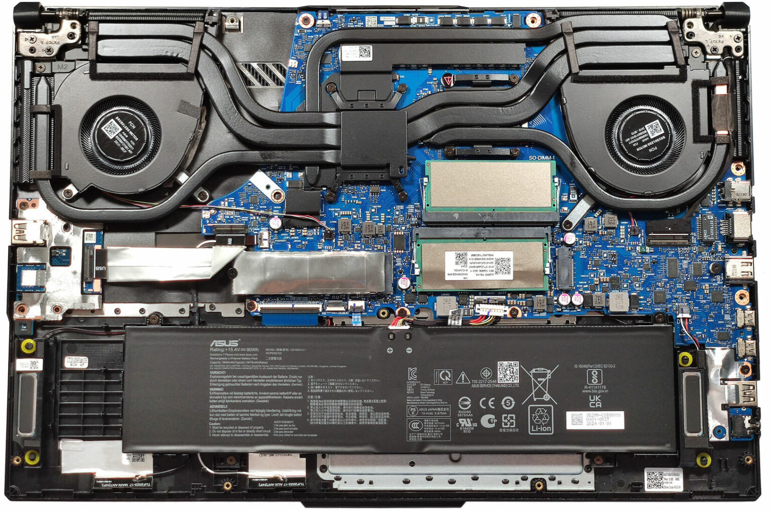 How to replace and fix ASUS TUF Gaming F17 FX707ZM AC power adapter 240W 6.0mm x 3.7mm (ASUS FX707)